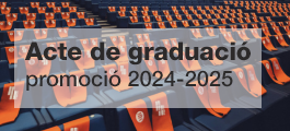 Acte de graduació promoció 24-25