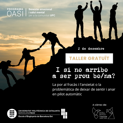 I si no arribo a ser prou bo/na?