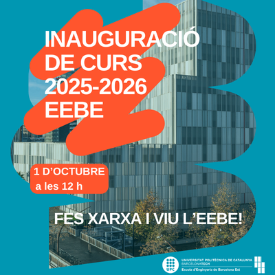 Inauguració del curs a l'EEBE