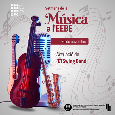 Setmana de la música: actuació de l'ETSwing Band