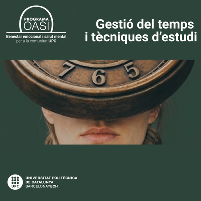 Gestió del temps i tècniques d’estudi
