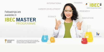 Beques IBEC. 'Master fellowships'