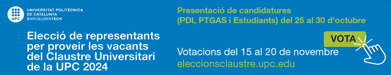 Eleccions Claustre 2024