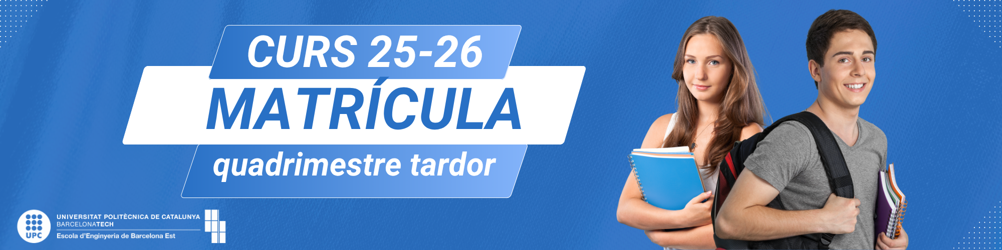 Matrícula curs 25-26