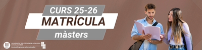 Matrícula màster 25-26
