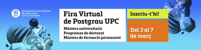 Banda web Fira Postgraus UPC 2025