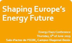 A punt per l'Energy Days Conference 2019?