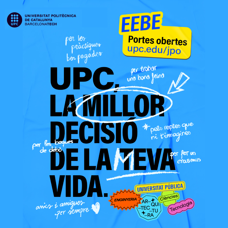 Arriba la primera jornada de portes obertes a l'EEBE del curs 25-26