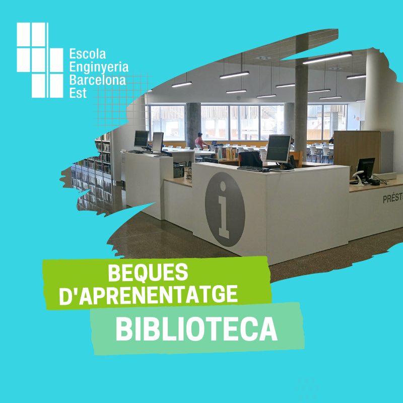 Beca d'aprenentatge a la biblioteca de l'EEBE per al curs 25-26