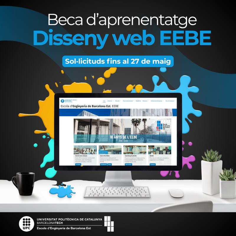 Beca de suport pel disseny de la web EEBE