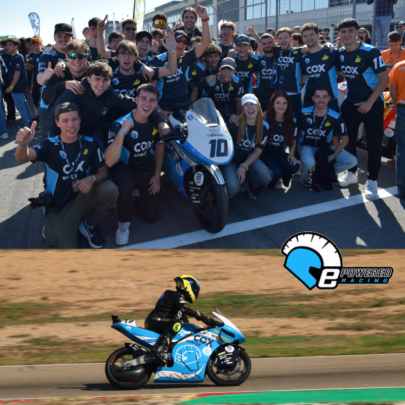 Bons resultats d'ePowered RACING a Motostudent 2025 Bons resultats d'ePowered RACING a Motostudent 2025