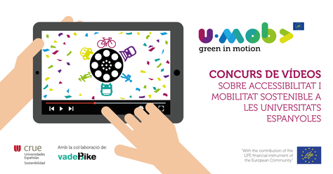 Concurs de vídeos sobre accessibilitat i mobilitat sostenible a la UPC