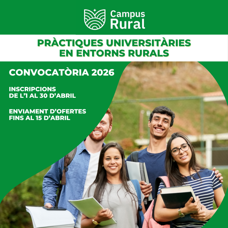 Convocatòria 2026 de Campus Rural