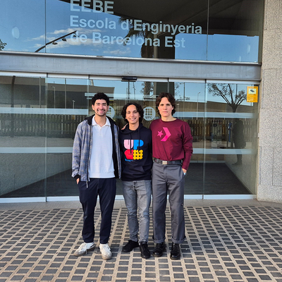 Dos estudiants de l'EEBE fan podi a la primera edició de l'Steelchallenge España