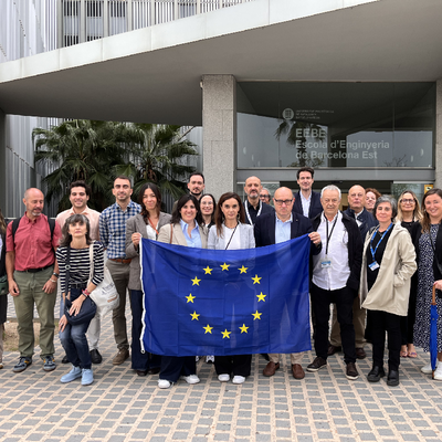 El Campus Diagonal-Besòs acull una visita institucional per mostrar l’impacte dels fons europeus