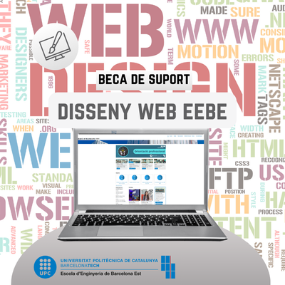 Es convoca beca de suport al disseny del web de l'EEBE