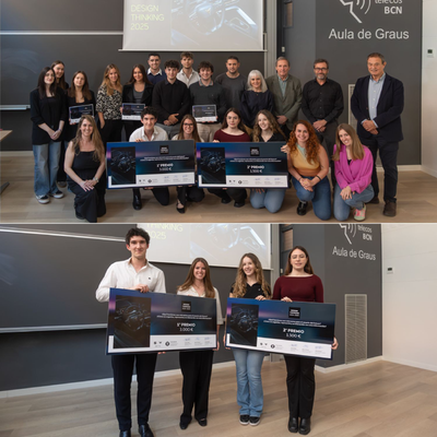 eTech Racing, segon premi al Design Thinking Challenge de la Càtedra SEAT de la UPC