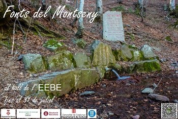 Exposició Fonts del Montseny a l'EEBE