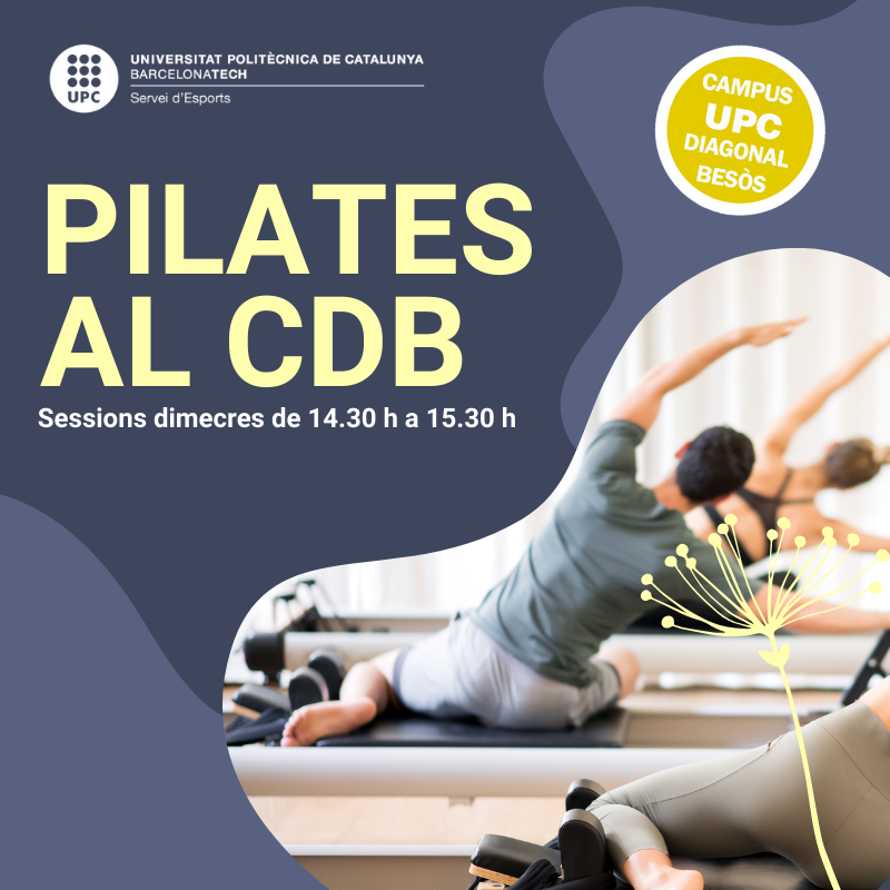 Fes pilates al Campus Diagonal-Besòs