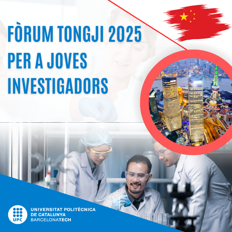 Fòrum Tongji 2025 per a Joves Investigadors UPC