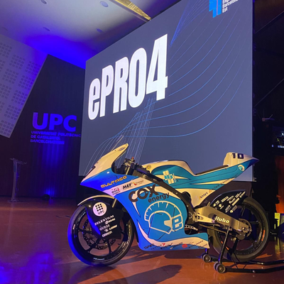 Ha arribat l'ePR04, la nova moto d'ePowered RACING