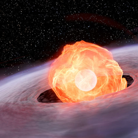 L’observatori de raigs X e-ROSITA detecta per primer cop la 'bola de foc' d’una explosió estel·lar