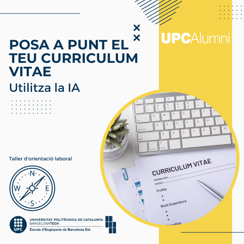 L'aplicació de la IA per a preparar el currículum, primer taller d'orientació professional del curs 24-25