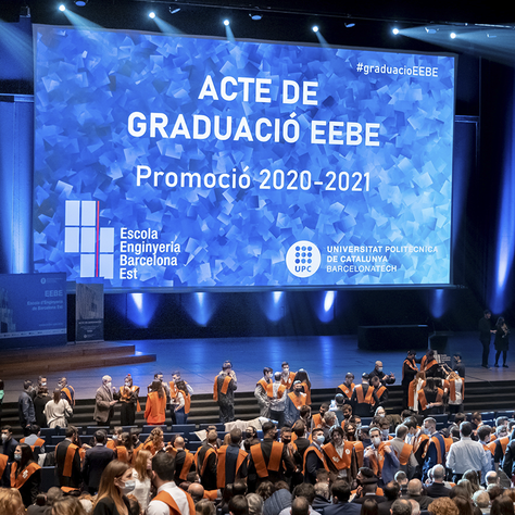 L'EEBE celebra l'acte de graduació de la promoció 2020-2021
