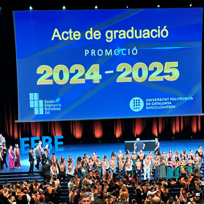 L'EEBE celebra l'acte de graduació de la promoció 2024-2025