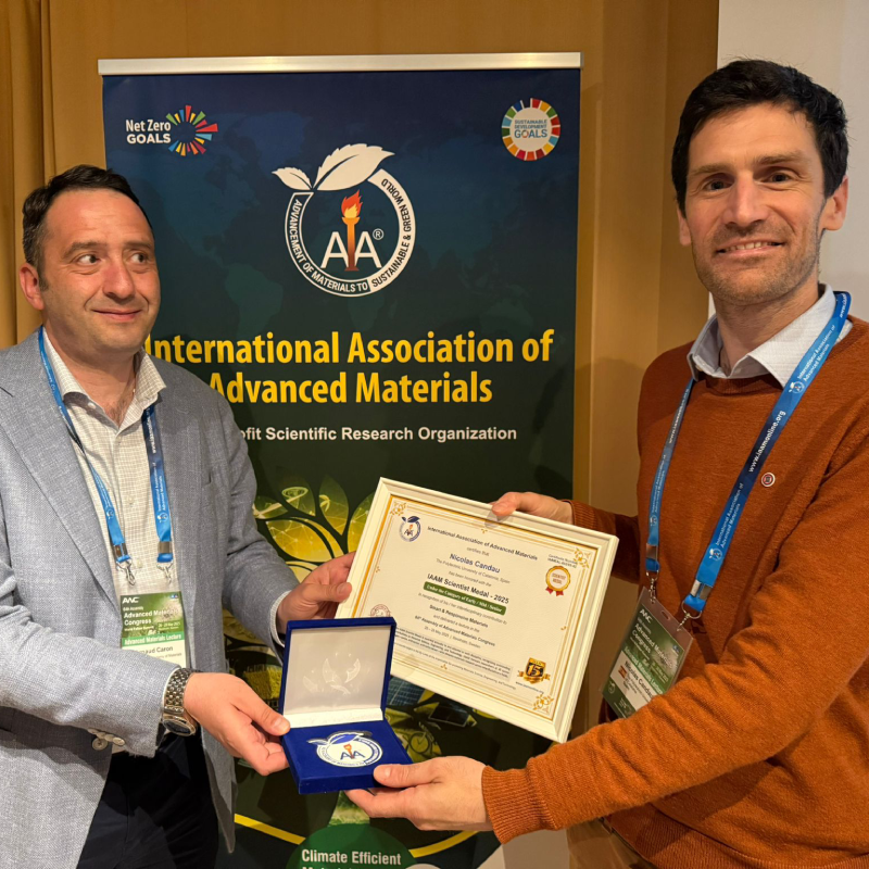 L’investigador Nicolas Candau rep la IAAM Scientist Medal