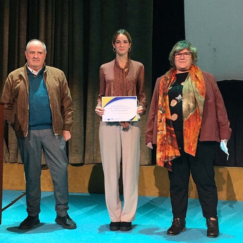 Nerea García de Albéniz guanyadora del premi SocieMat 2021