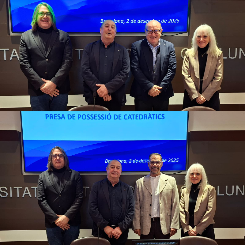 Nomenats dos nous catedràtics a l'Escola d'Enginyeria de Barcelona Est