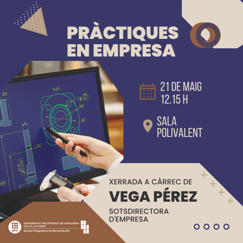 Segona sessió informativa sobre pràctiques acadèmiques en empresa a l'EEBE
