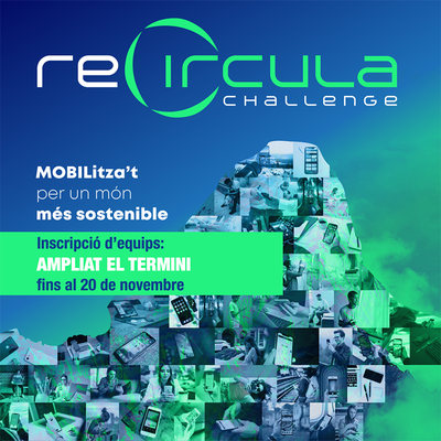 Recircula Challenge 2023: ampliat el termini d'inscripció d'equips