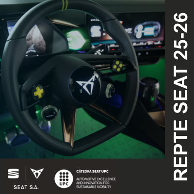 Repte SEAT-UPC DT2026: imagina l’interior del vehicle autònom del futur
