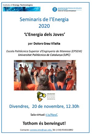 Seminaris de l’Energia 2020