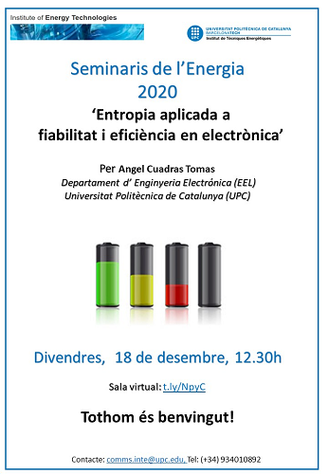 Seminaris de l’Energia 2020