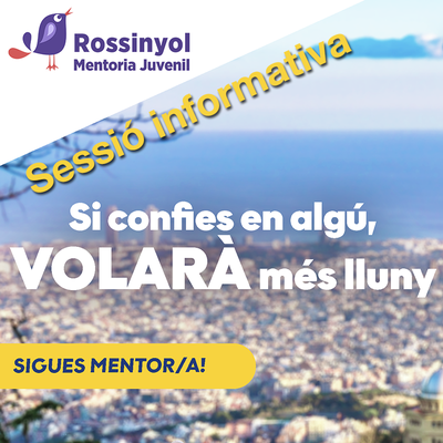 Sessió informativa del programa de voluntariat Rossinyol