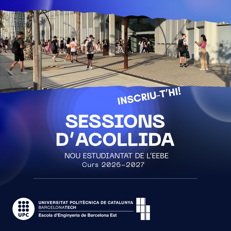 Sessions d'acollida per al curs 2026-2027