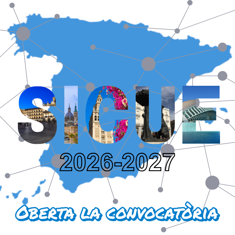 S'obre la convocatòria de mobilitat nacional SICUE 26-27
