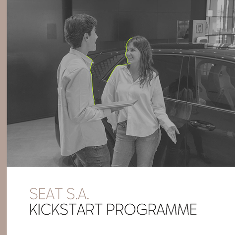 S'obre la convocatòria del Kickstart Programme de SEAT