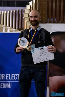 TFG del Grau d'Enginyeria Biomèdica, obté 1r premi de la categoria en el Robochallenge International Robotics Competition