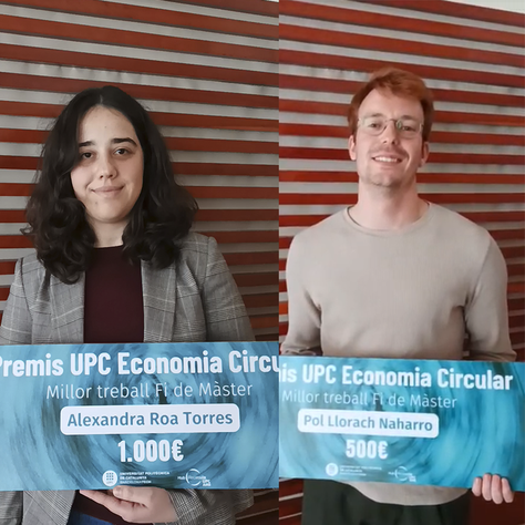 Titulats de l'EEBE guanyen els Premis d'Economia Circular