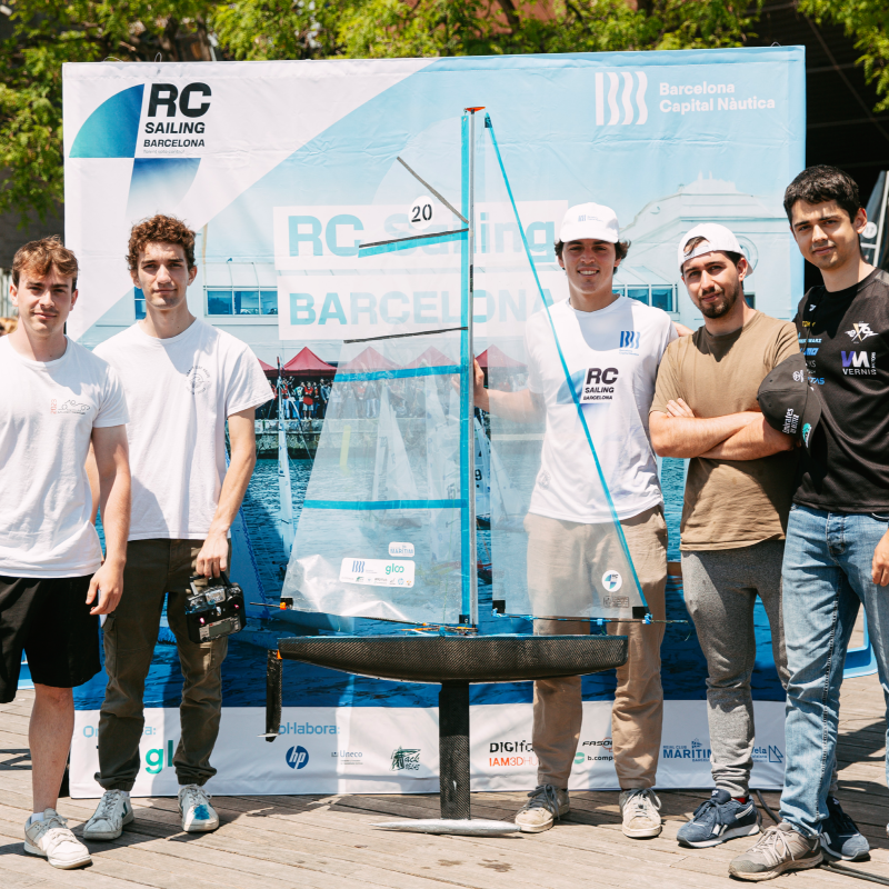 Triomf de l’equip eTech Sailing de l’EEBE a l’RC Sailing 2025