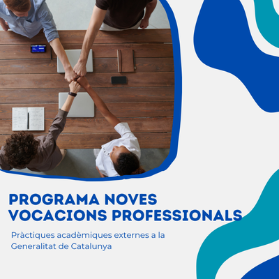 Vols fer pràctiques a la Generalitat?