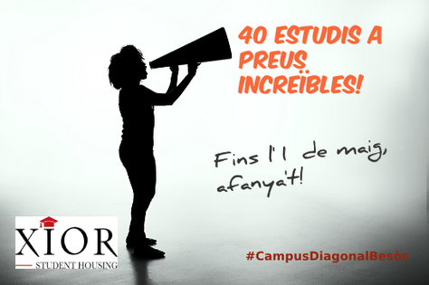 XIOR - Residència d'estudiants del Campus Diagonal Besòs, més accesible que mai!