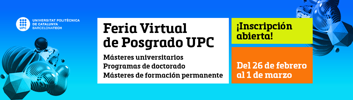 Feria Virtual Postgrados UPC 2024